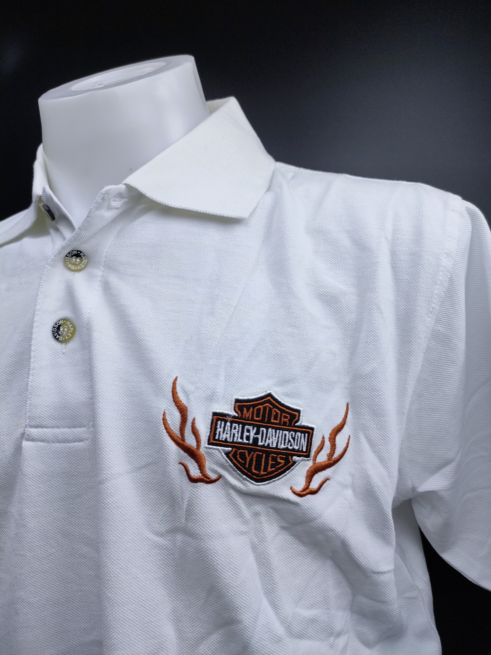 เสื้อโปโล H-D งานปัก #35 ไซส์ M,XL