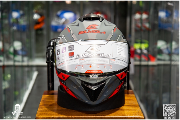 หมวกกันน็อค BILMOLA NEX 2020 Iron RED
