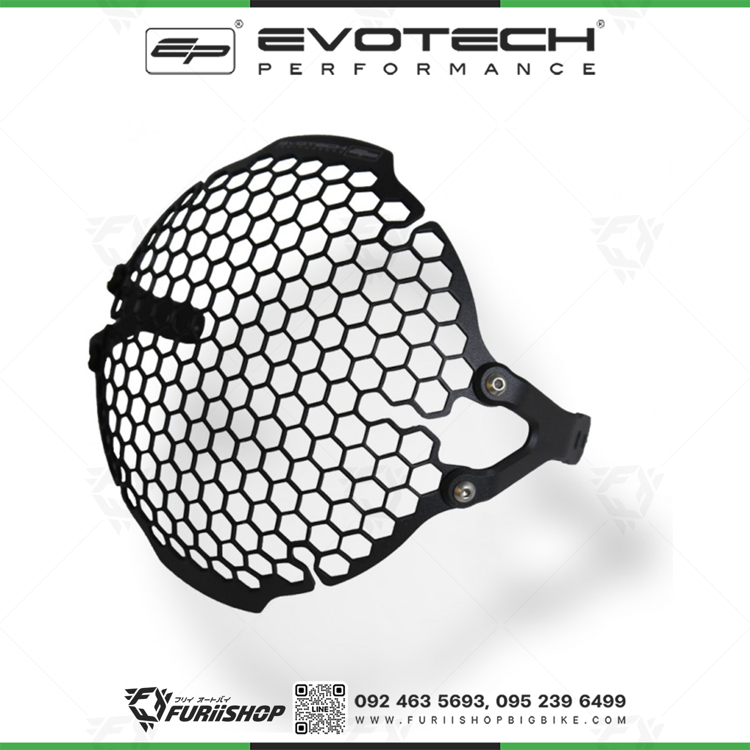 การ์ดไฟหน้า EVOTECH Ducati SCRAMBLER 400 / 800