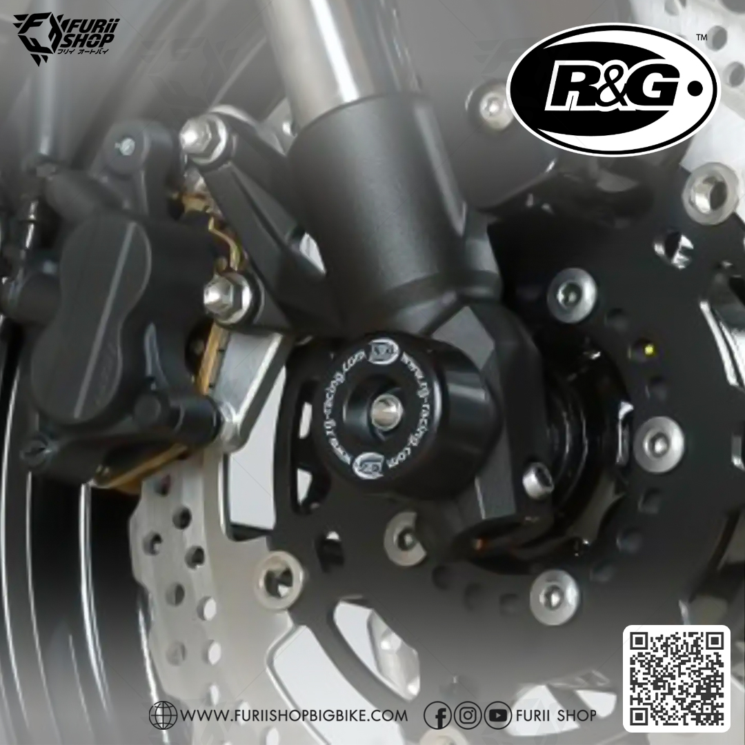 กันล้มหน้า R&G Front Protector : for Kawasaki Z800