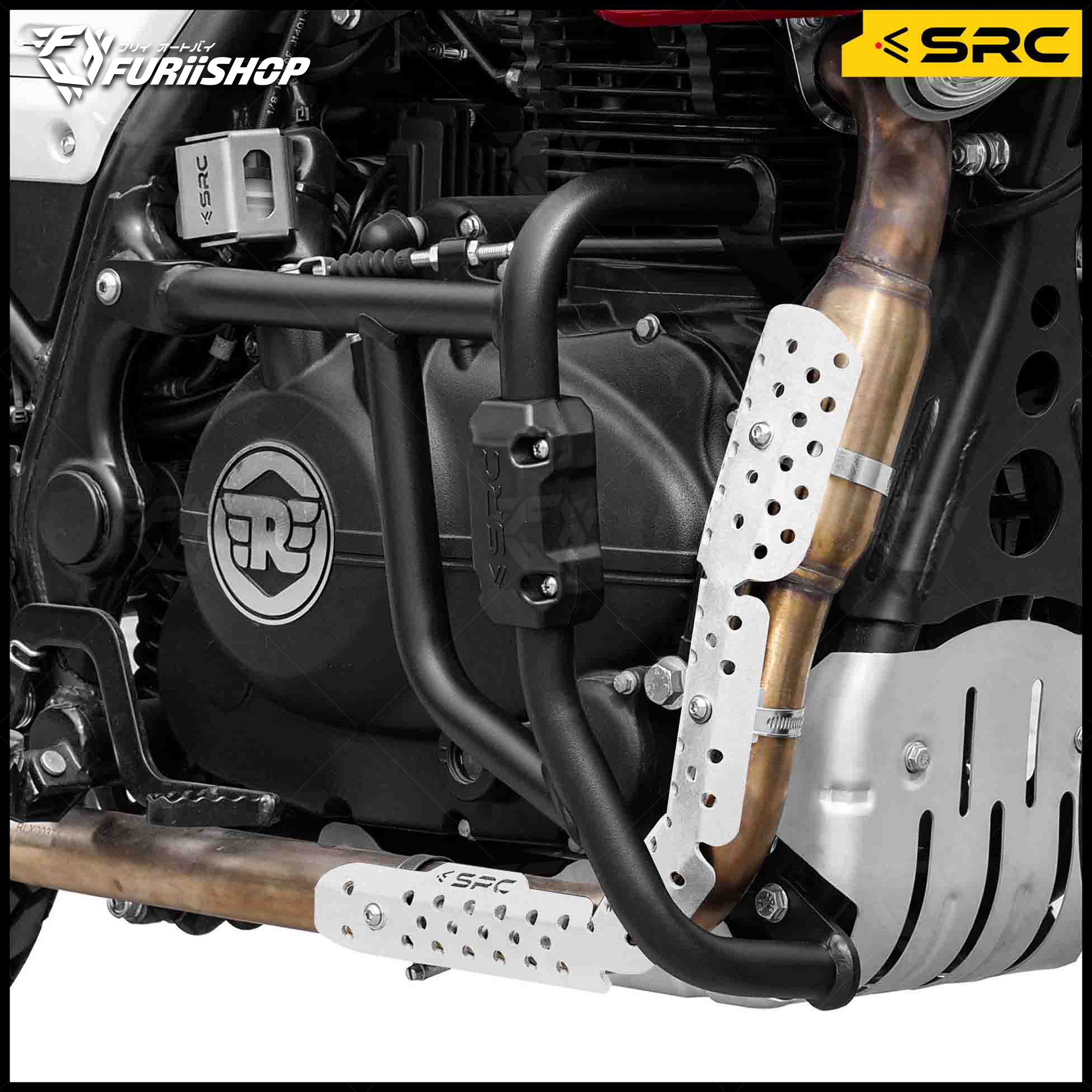 ครอบท่อ MANIFOLD GUARD SRC FOR ROYAL ENFIELD HIMALAYAN 410/SCRAM 411