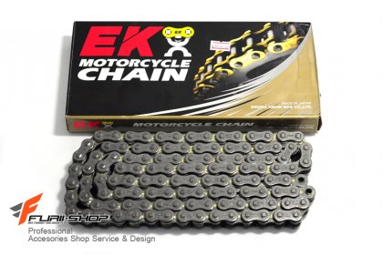 โซ่ EK CHAIN 525 X-RING สีเงิน