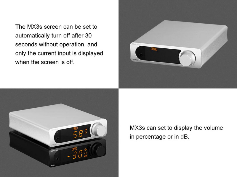 Topping MX3S DAC/AMP ตั้งโต๊ะแบบออลอิลวันพร้อมรีโมทควบคุม ประกันศูนย์ไทย