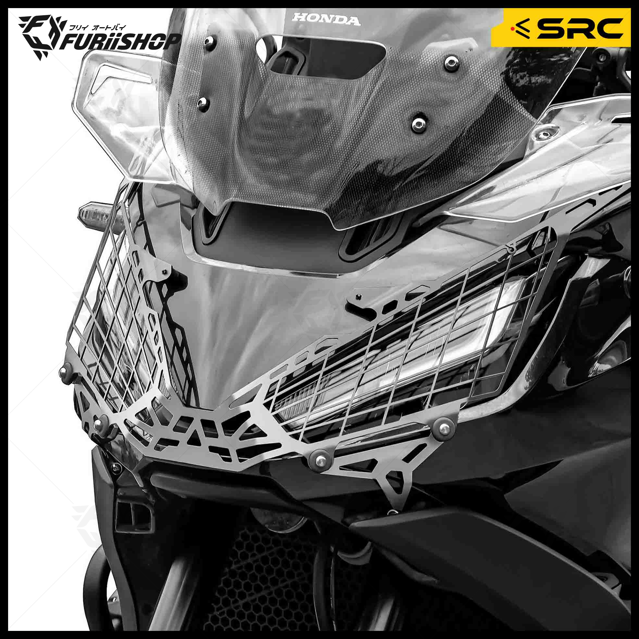 การ์ดไฟหน้า HEADLIGHT GUARD SRC FOR HONDA NT1100 (DCT)