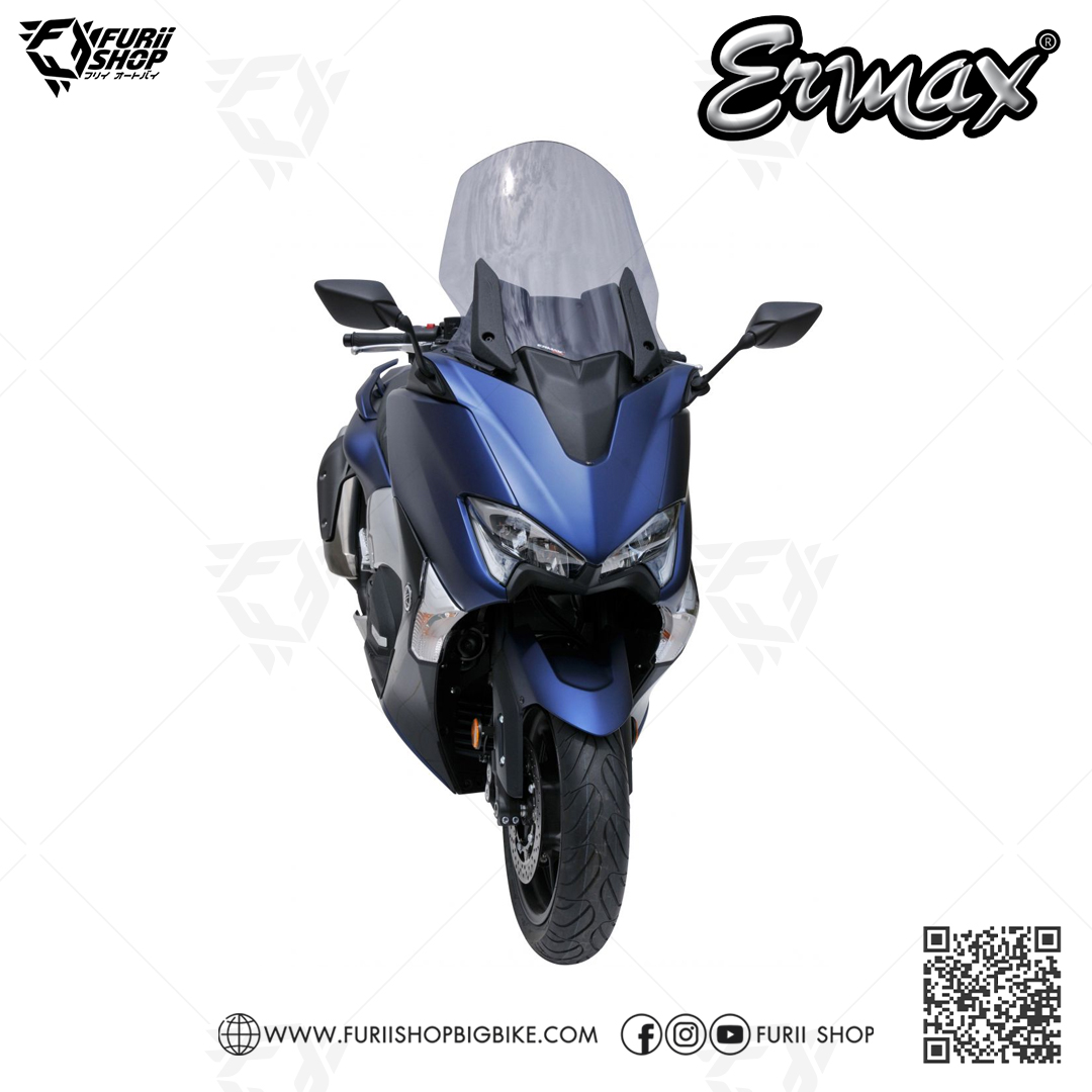 ชิลด์หน้า Ermax Windshield Touring : for Yamaha TMAX530 SX/DX 2017-2019 & TMAX560 2020-2021