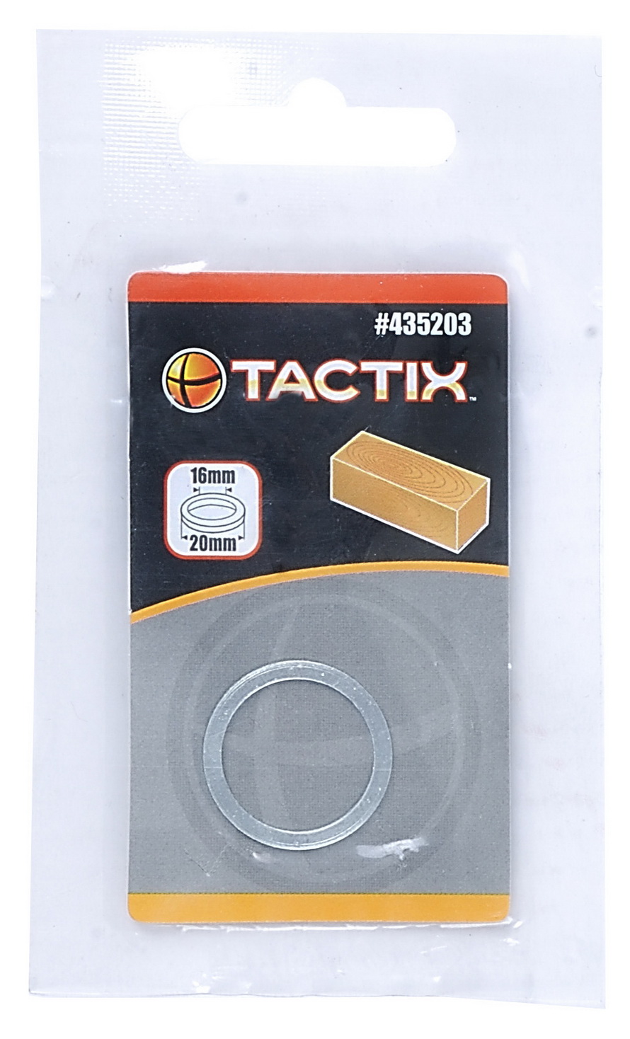 แหวนรองใบเลื่อยวงเดือน 435203 20-16มม. TACTIX