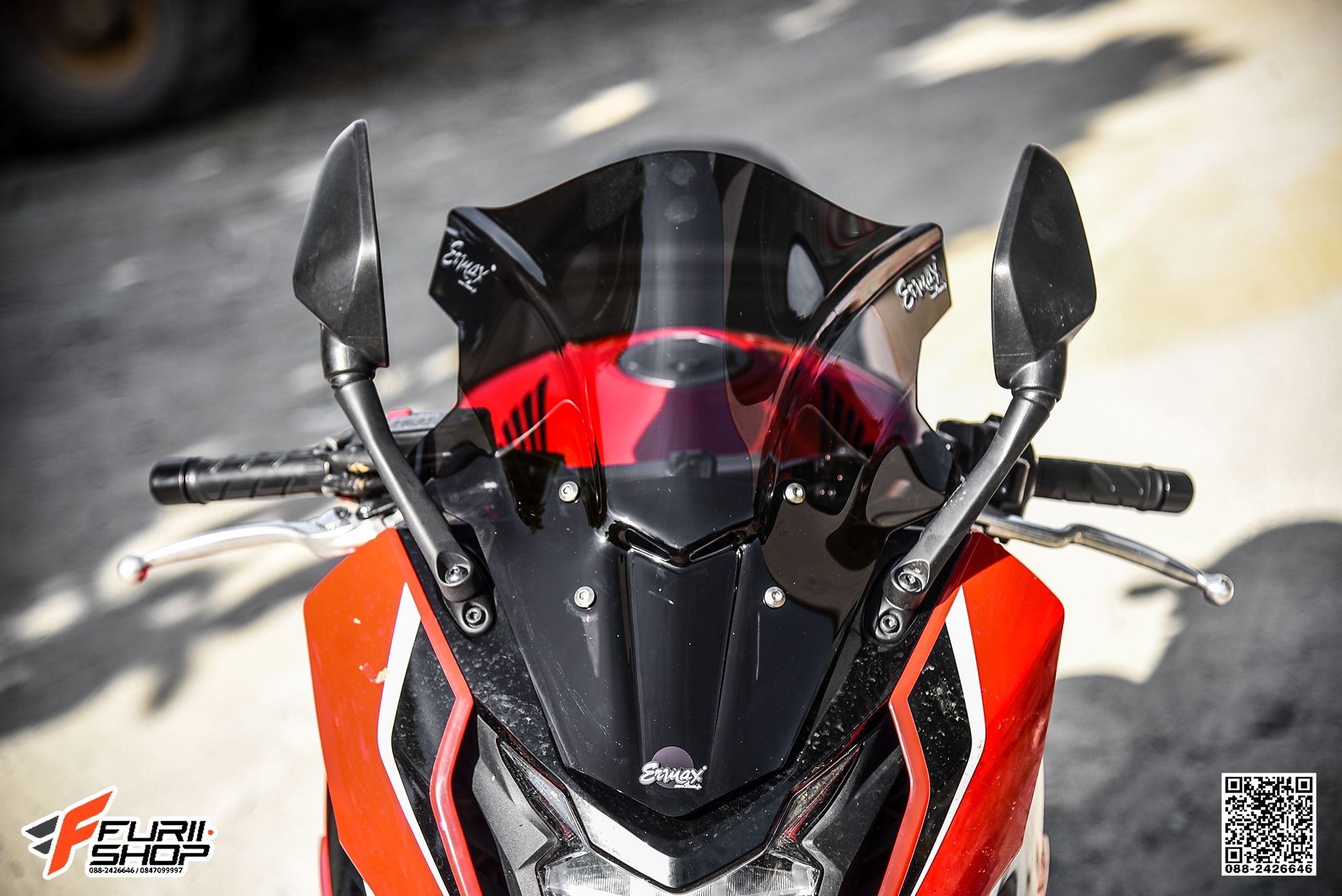 ชิวหน้า ERMAX SMOKE FOR HONDA CBR650F