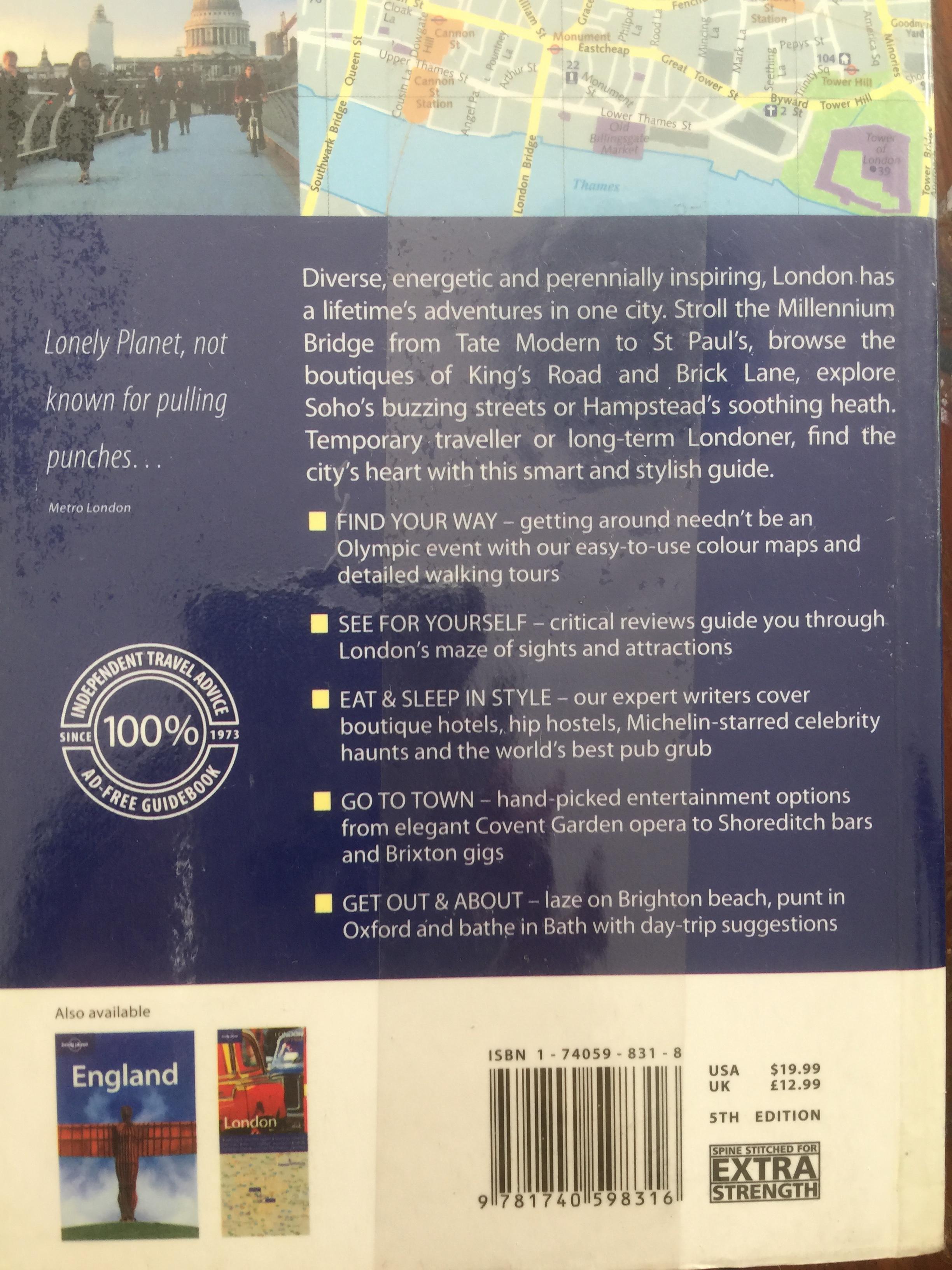 LONDON. City Guide 0 กก.