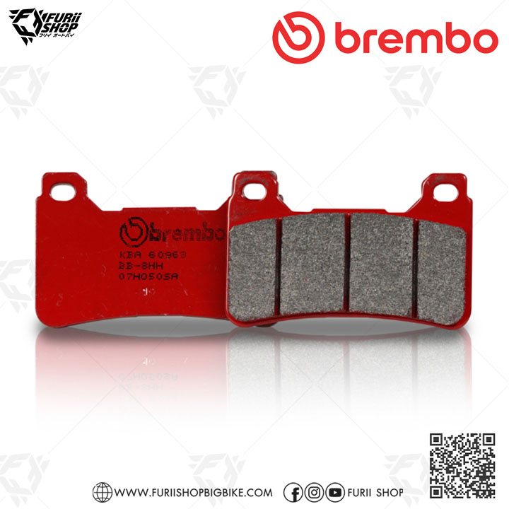 ผ้าเบรก Brembo (07HO50SA) : for HONDA : CB1000R 18-22 / CBR1000RR 09-12 / CBR600RR 07-12 / VFR800F 17-19