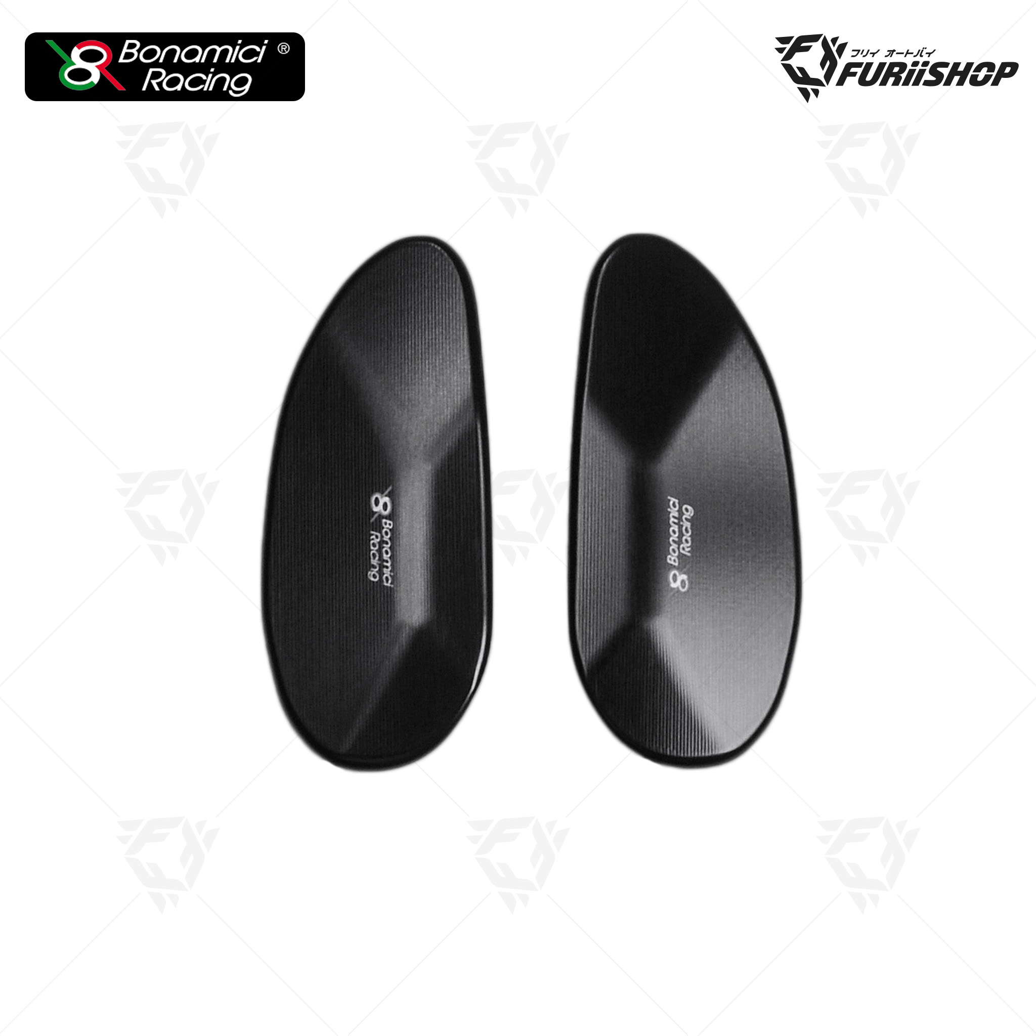 อุดกระจก BLOCKS MIRROR Bonamici สีดำ For Honda CBR 1000 Fireblade/RR-R 2017+