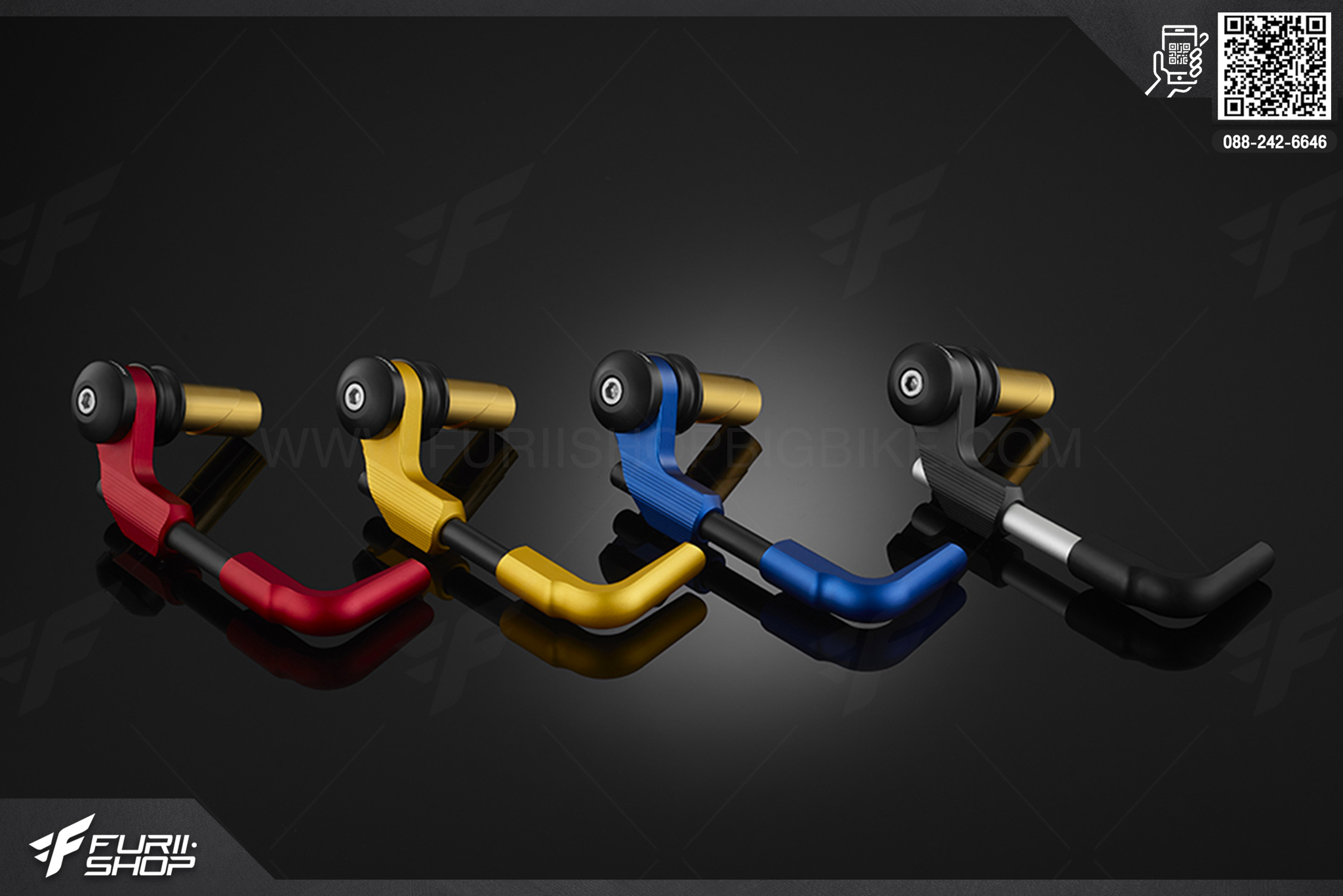 โปรการ์ดแฮนด์ปรับระดับ Adjustable Hand Guard Bikers Yamaha M-Slaz