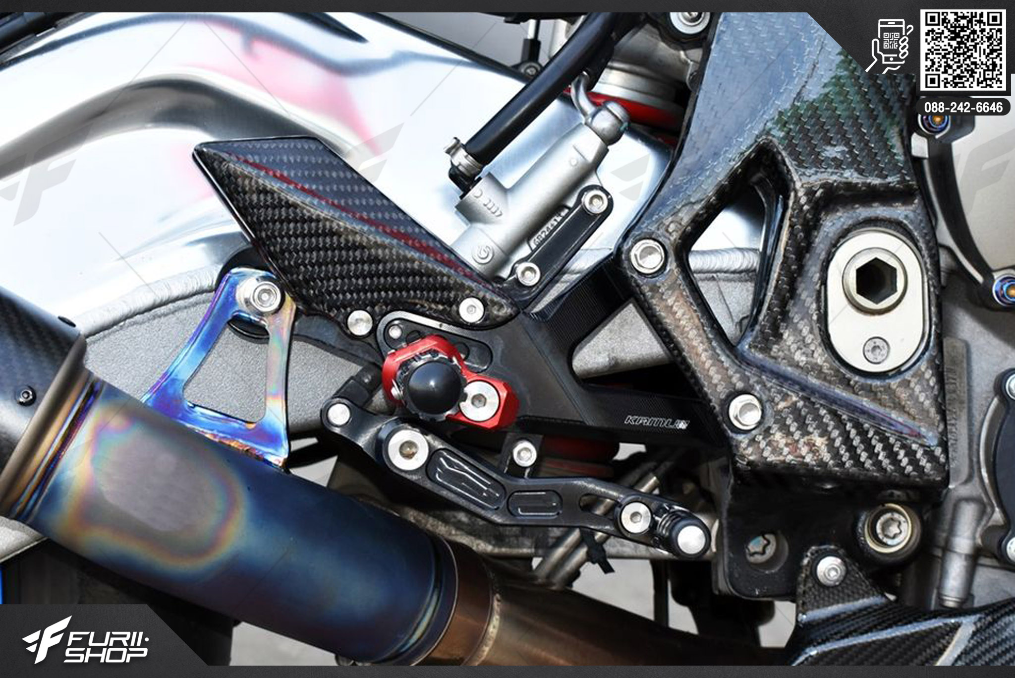 ชุดเกียร์โยง CNC พรีเมี่ยม สำหรับ BMW S1000RR