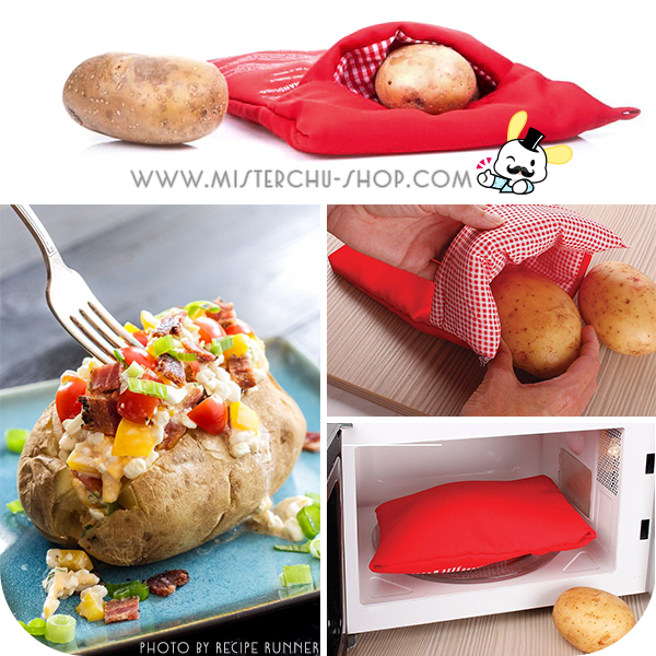 Express Potato ถุงอบมันฝรั่งใน 4 นาที