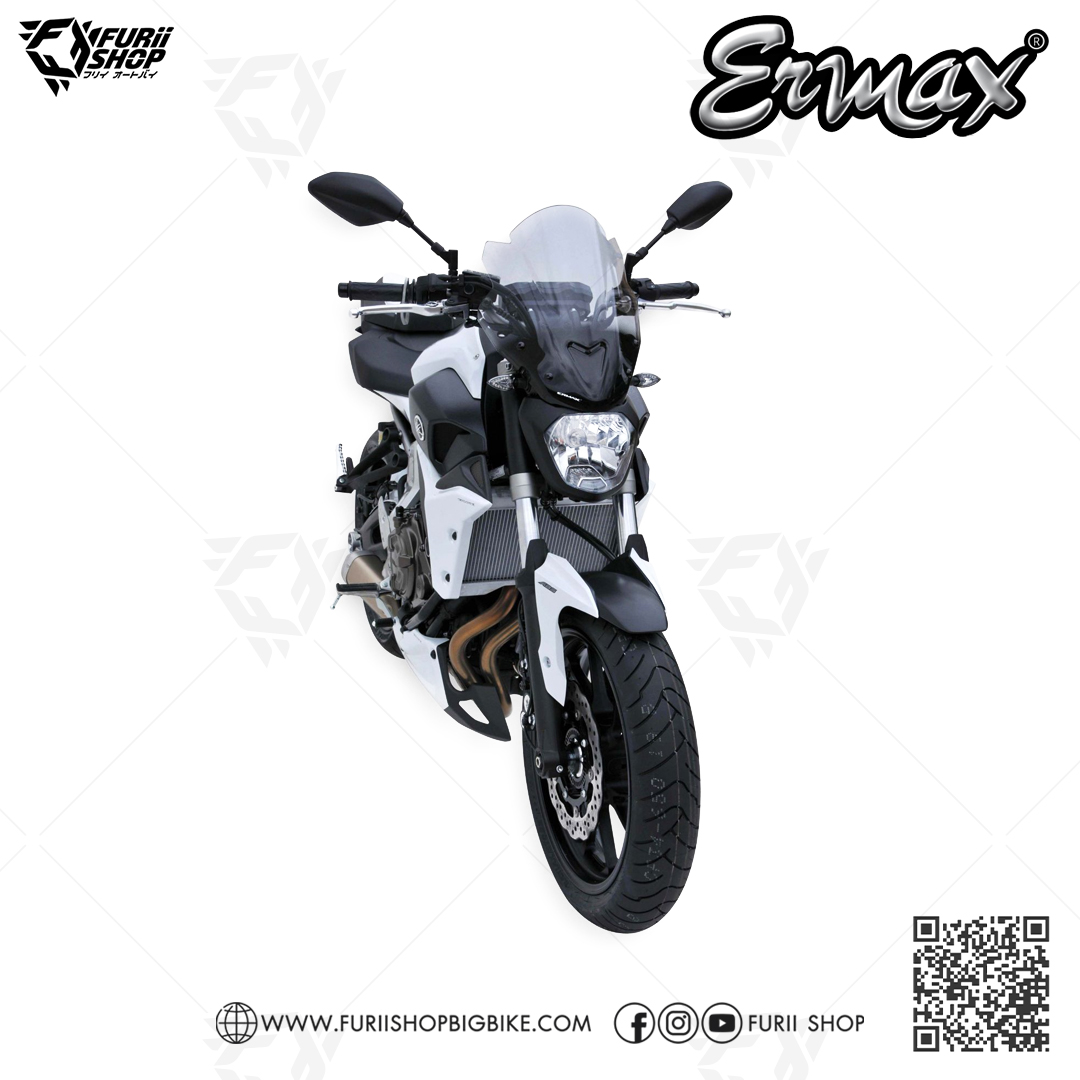 ชิลด์ Ermax Windshield Touring : for Yamaha Fz07/Mt07 2015-2017