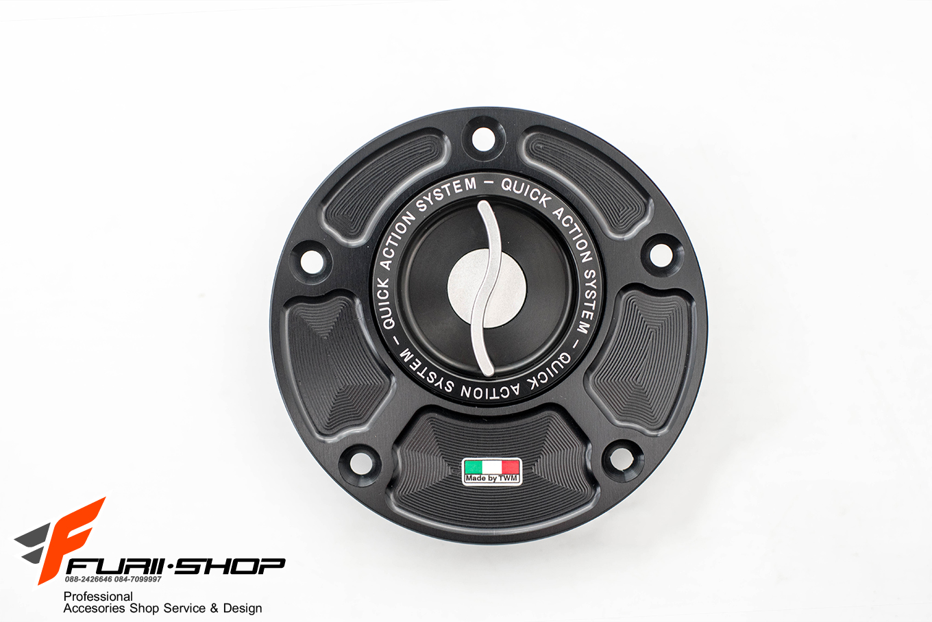 ฝาถังน้ำมัน Aluminium Fuel Cap TWM for DUCATI