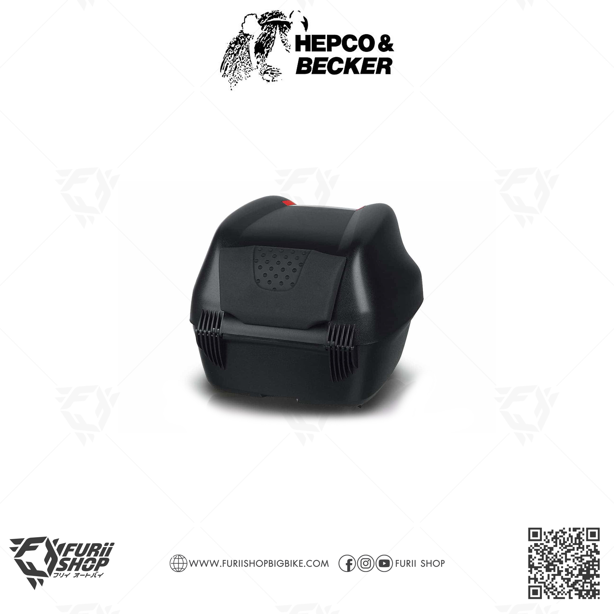 อุปกรณ์เสริม พนักพิง HEPCO & BECKER : Journey Backrest For Journey TC 30 Black