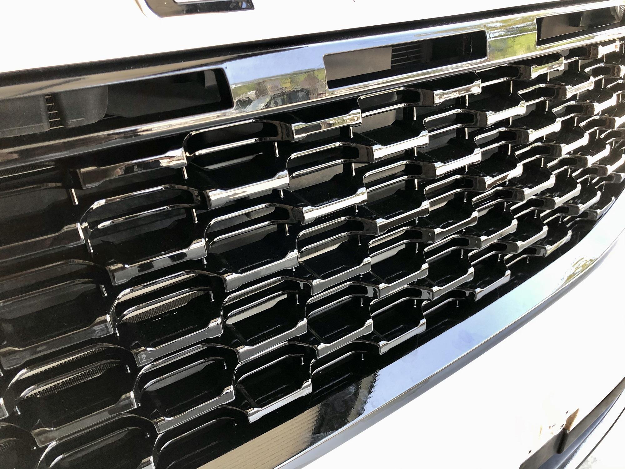 กระจังหน้า Foro Everest2.0 2019-2021 สีดำเงา