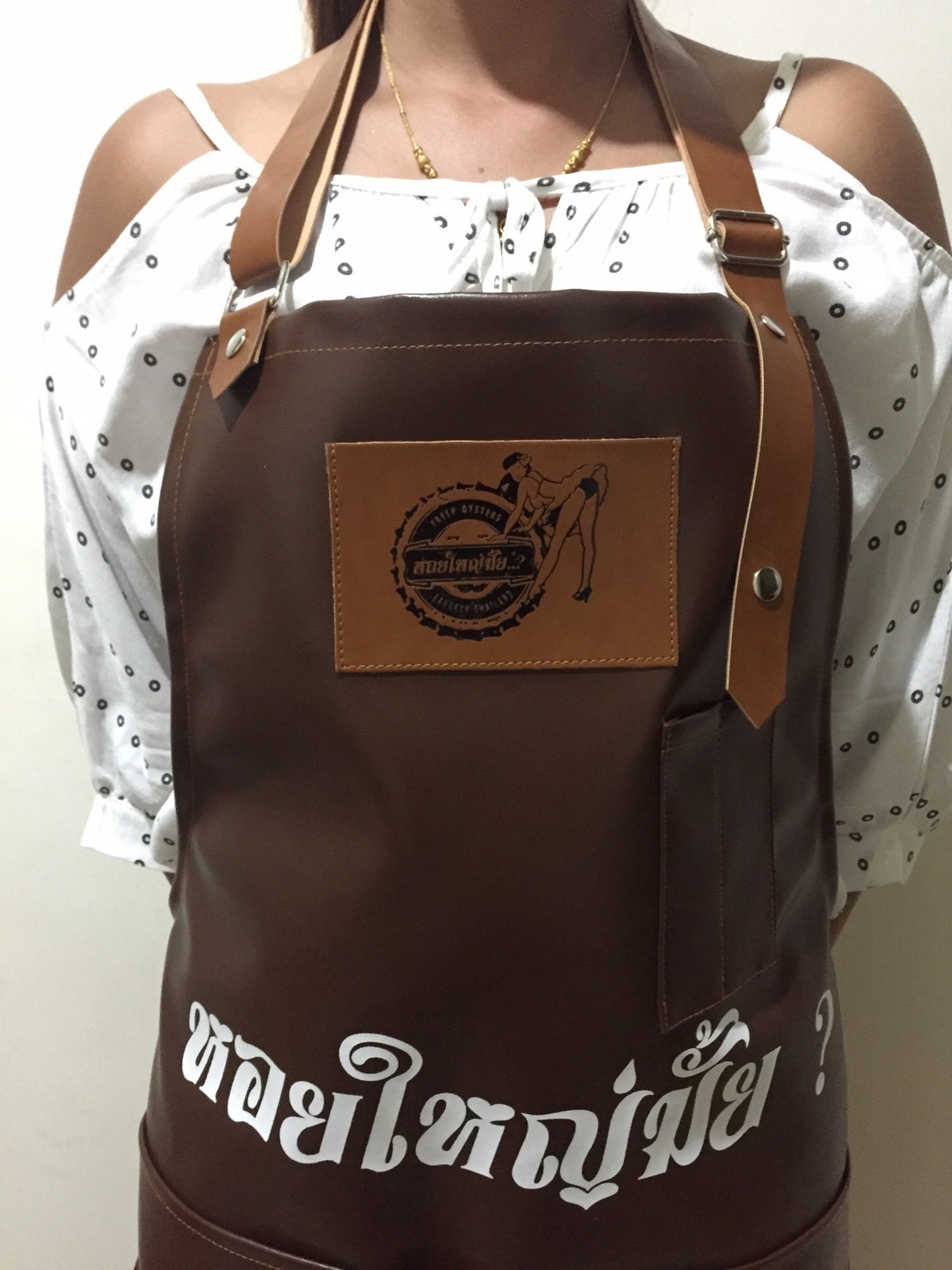 ของพรีเมี่ยม ผ้ากันเปื้อนยีนส์ ร้านอาหาร