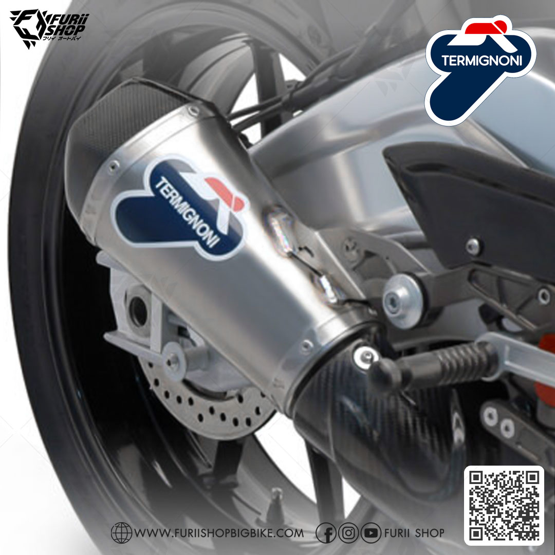 ท่อมอเตอร์ไซค์ Termignoni Slip on Shorty : for BMW S1000R naked 2014-2016