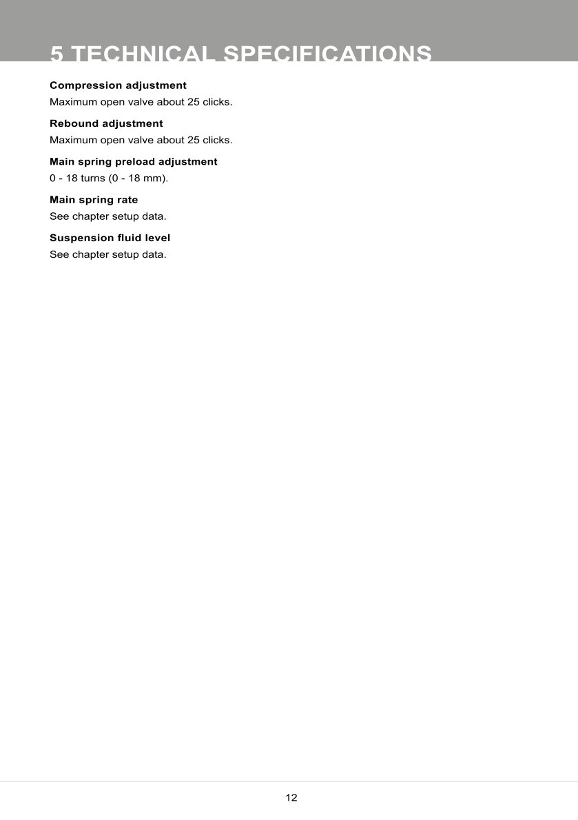 โช้คหน้า OHLINS FF520 FOR Universal Gold All