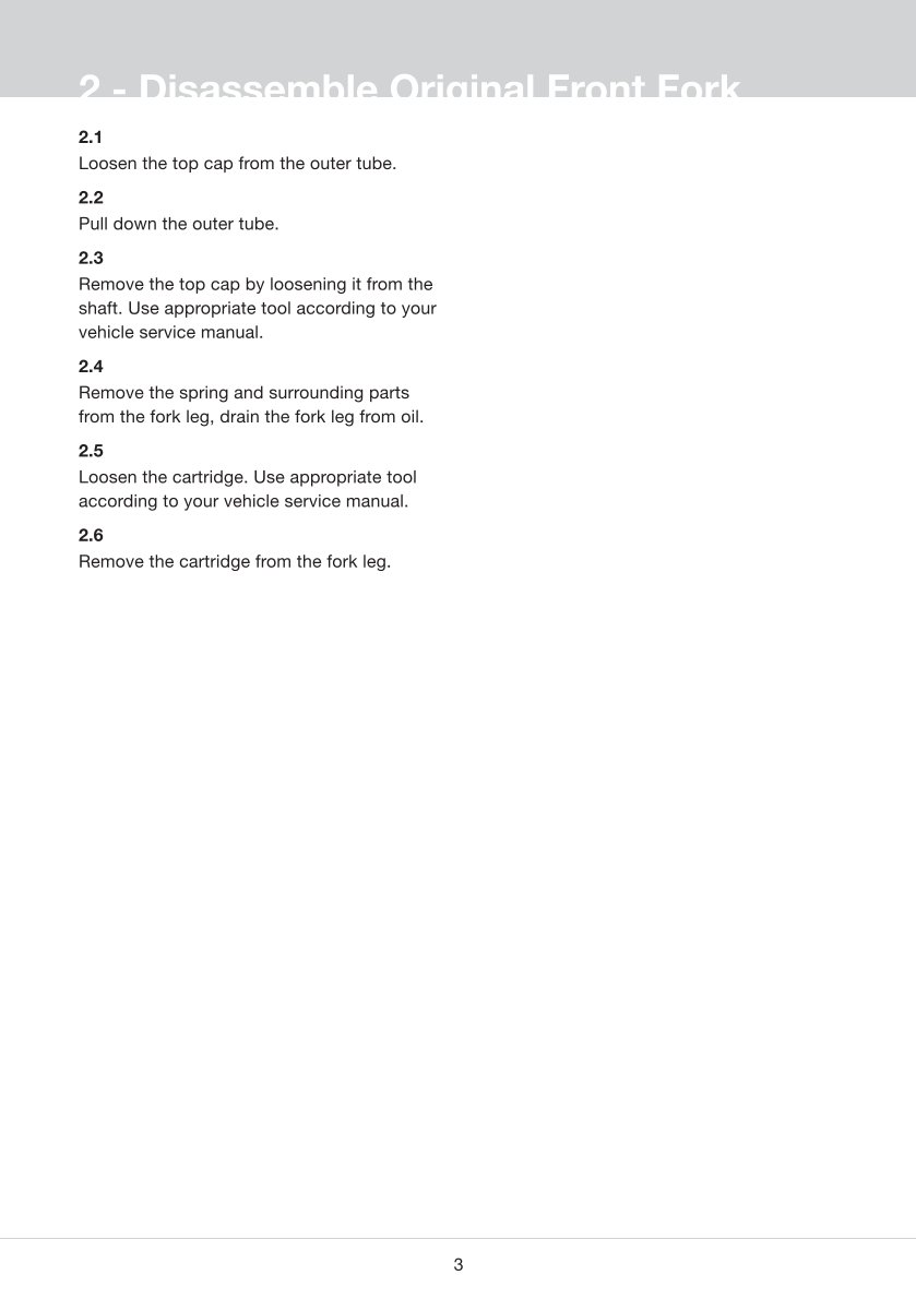 สปริงโช้คหน้า Ohlins FGK204 For Honda CBR600RR 2007-2012