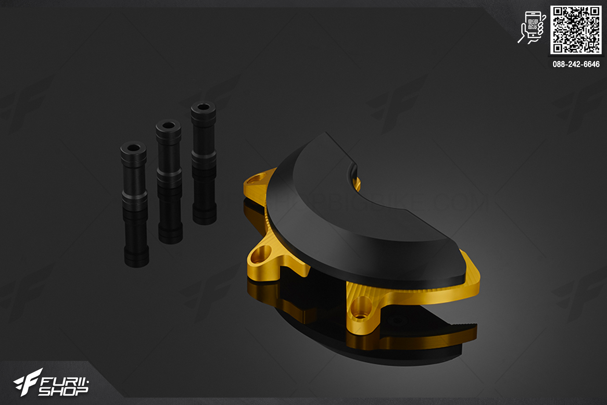 ชุดกันล้มเครื่อง กันแคร้ง Engine Guard Set (Left) Biker Yamaha MT-07 (2015-2017)