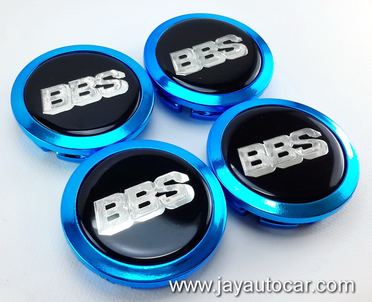 ฝาล้อรถยนต์ BBS สำหรับ ล้อแม็ก สติ๊กเกอร์เรซิ่น BBS ขนาด 58 มิล 1ชุด 4ชิ้น สีฟ้า สวยๆ 58mm.
