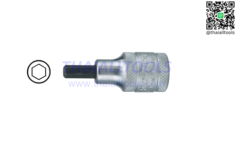 ลูกบ๊อกซ์ หัวไขควงปากหกเหลี่ยม (mm) HEX BIT SOCKET 1/2" SQ DR KENNEDY