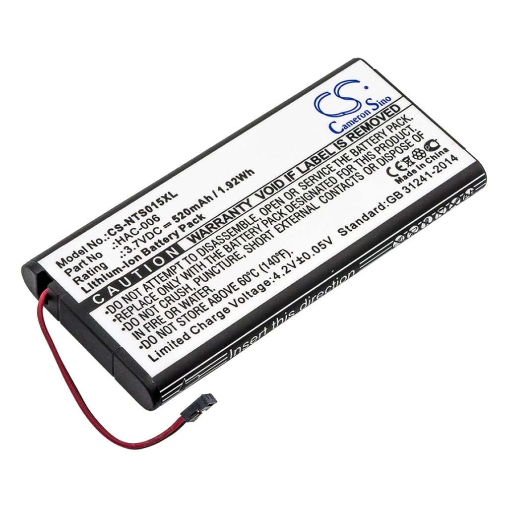 ขายแบตเตอรี่สำหรับซ่อม Nintendo HAC-015, 016, A-JCL-C0, A-JCR-C0, SWITCH CONTROLLER [-แบต-]