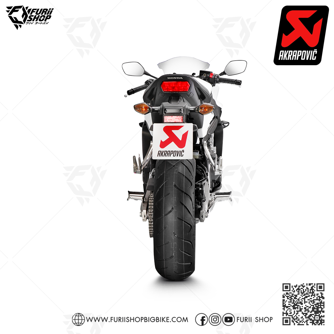ท่อแต่ง Akrapovic 4-2-1 1 รู Titanium : for Honda CBR650F / CB650F 14-18
