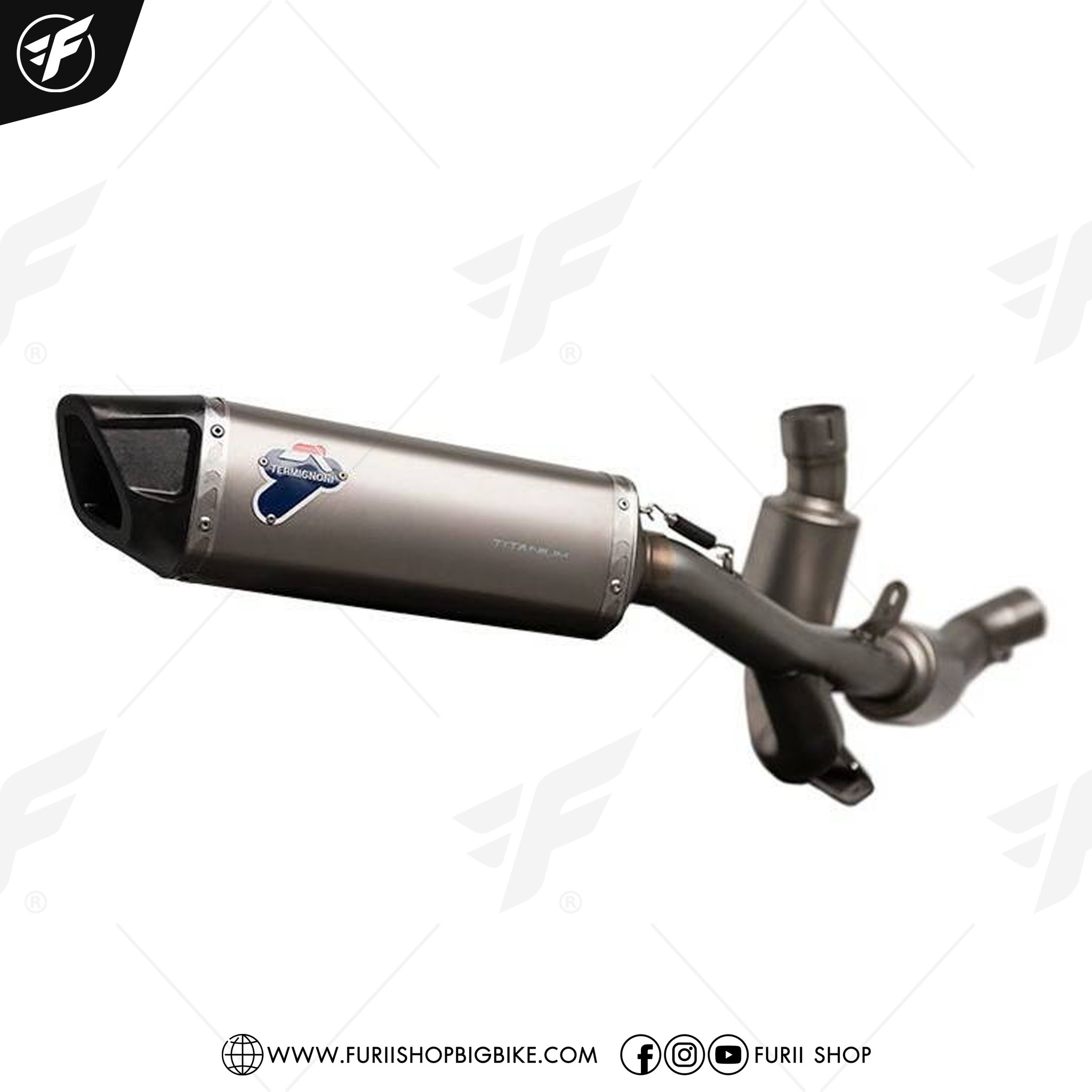 ท่อ TERMIGNONI 2X1 CATALYTIC ELIMINATED (EXCEPT MULTISTRADA 950S 21 ONLY) FOR Ducati MultiStrada 1200 / 1260 Multistrada 950 / 950 S