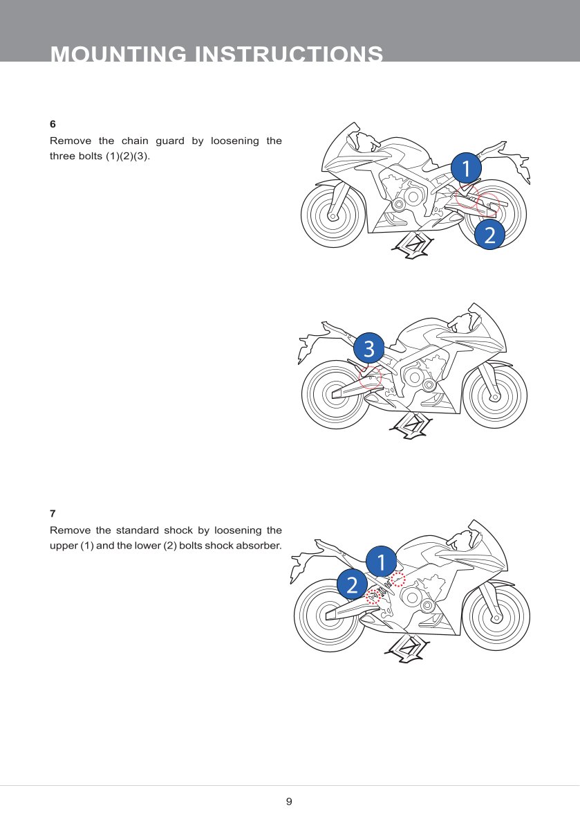 โช๊ค โช๊คแต่ง โช๊คมอเอตร์ไซค์ OHLINS FOR HONDA CB650F/CB650F
