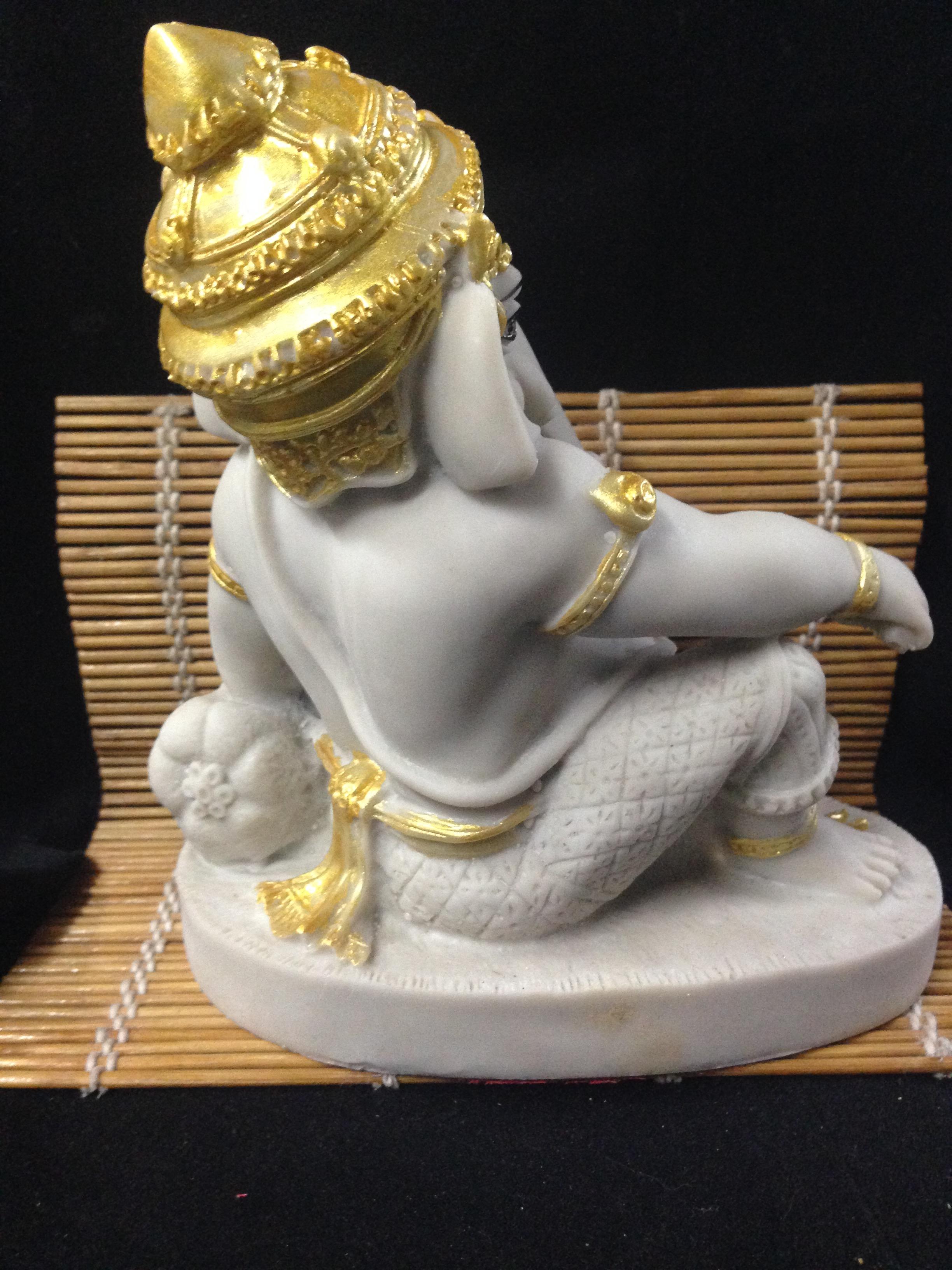 พระพิฆเนศวร์ ปางนั่งเอกเขนก 2 กร รุ่นประทานพร