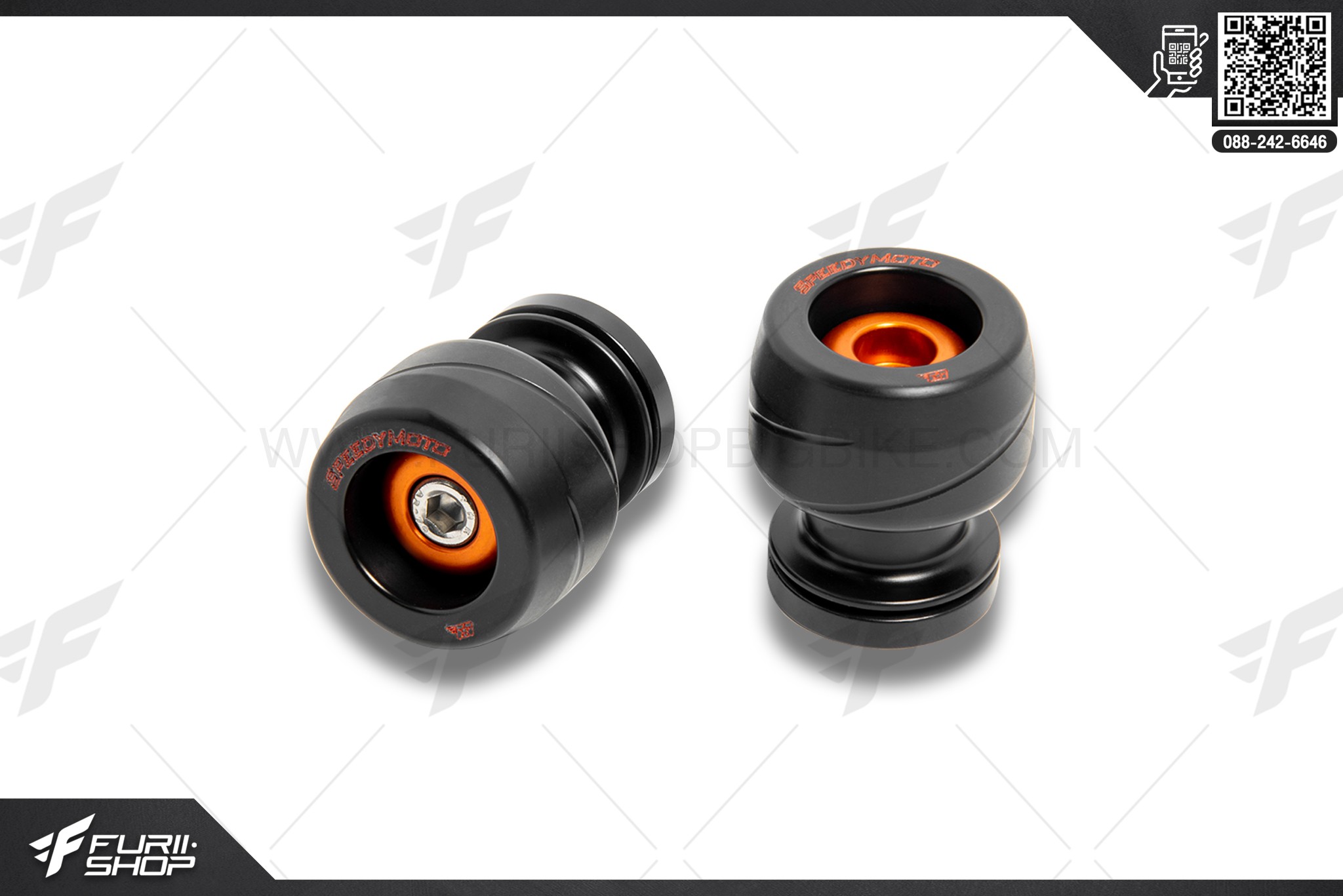 สปูน+กันล้มล้อหลัง SpeedyMoto สปูนยกมอเตอร์ไซค์ บิ๊กไบค์