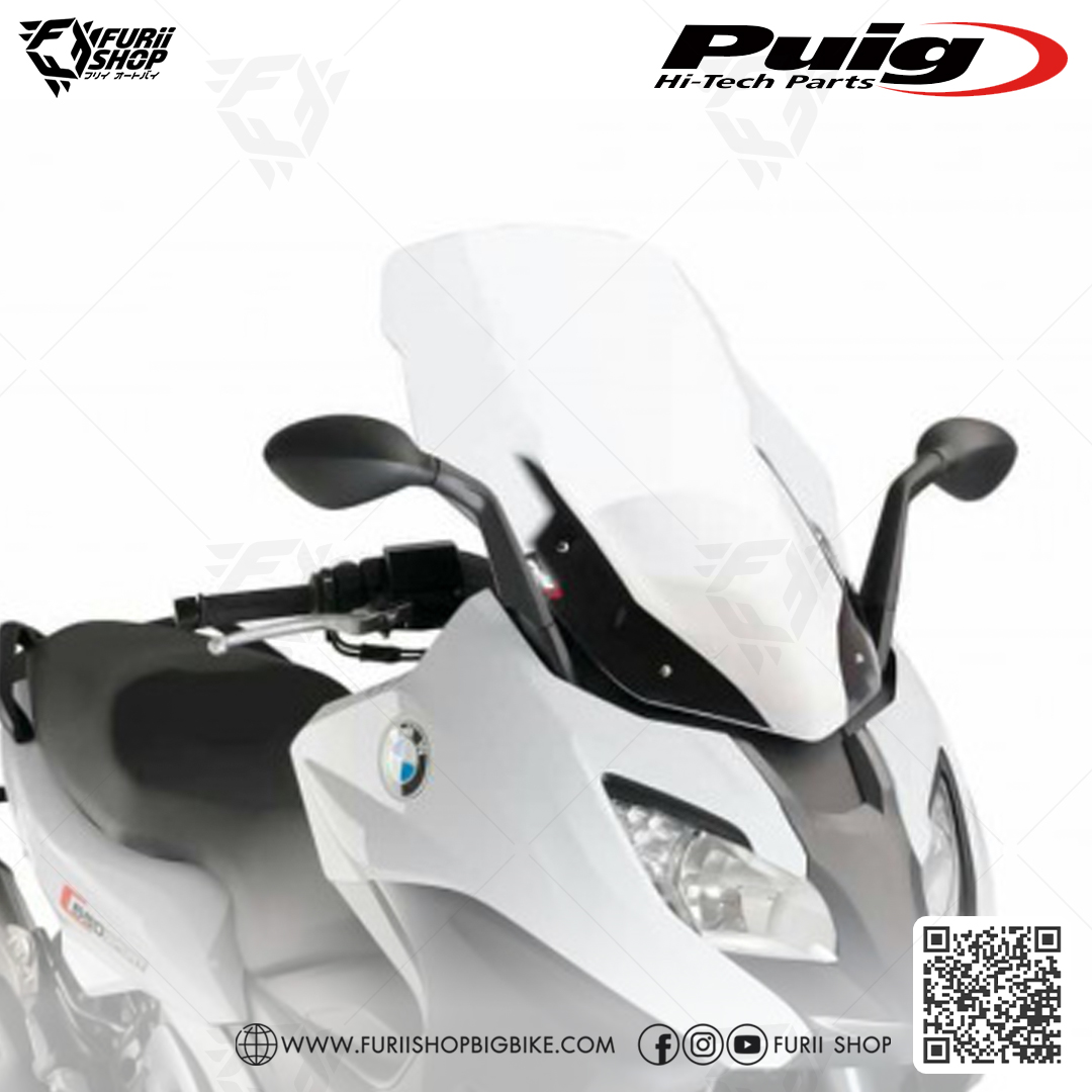 ชิลด์หน้า Puig (Touring) for BMW C650Sport, C650GT 2016-2020