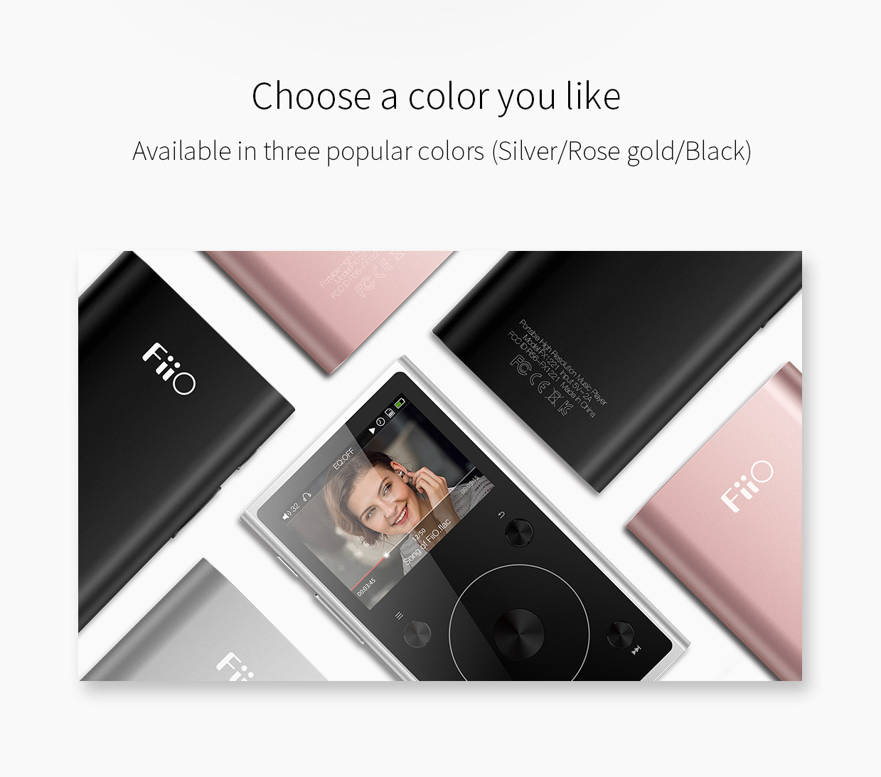 ขาย FiiO x1ii สุดยอดเครื่องเล่นเพลง HiFi พกพารองรับ lossless 192khz/32bit , bluetooth 4.0 , touch wheel