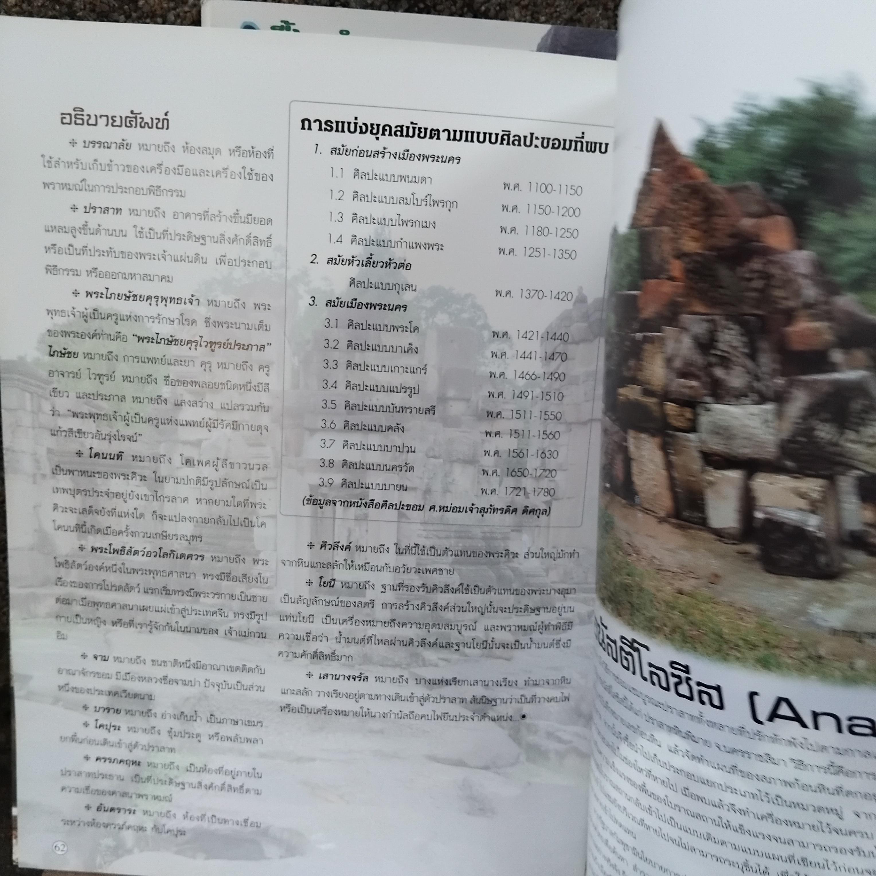 ฟื้นตำนานปราสาทชายแดน ไทย - กัมพูชา ประฝัติศาสตร์ที่ควรรู้ ทำไมเขมรถึงอยากได้ โดย สมรภูมิ มือ 1 ภาพสีทั้งเล่ม