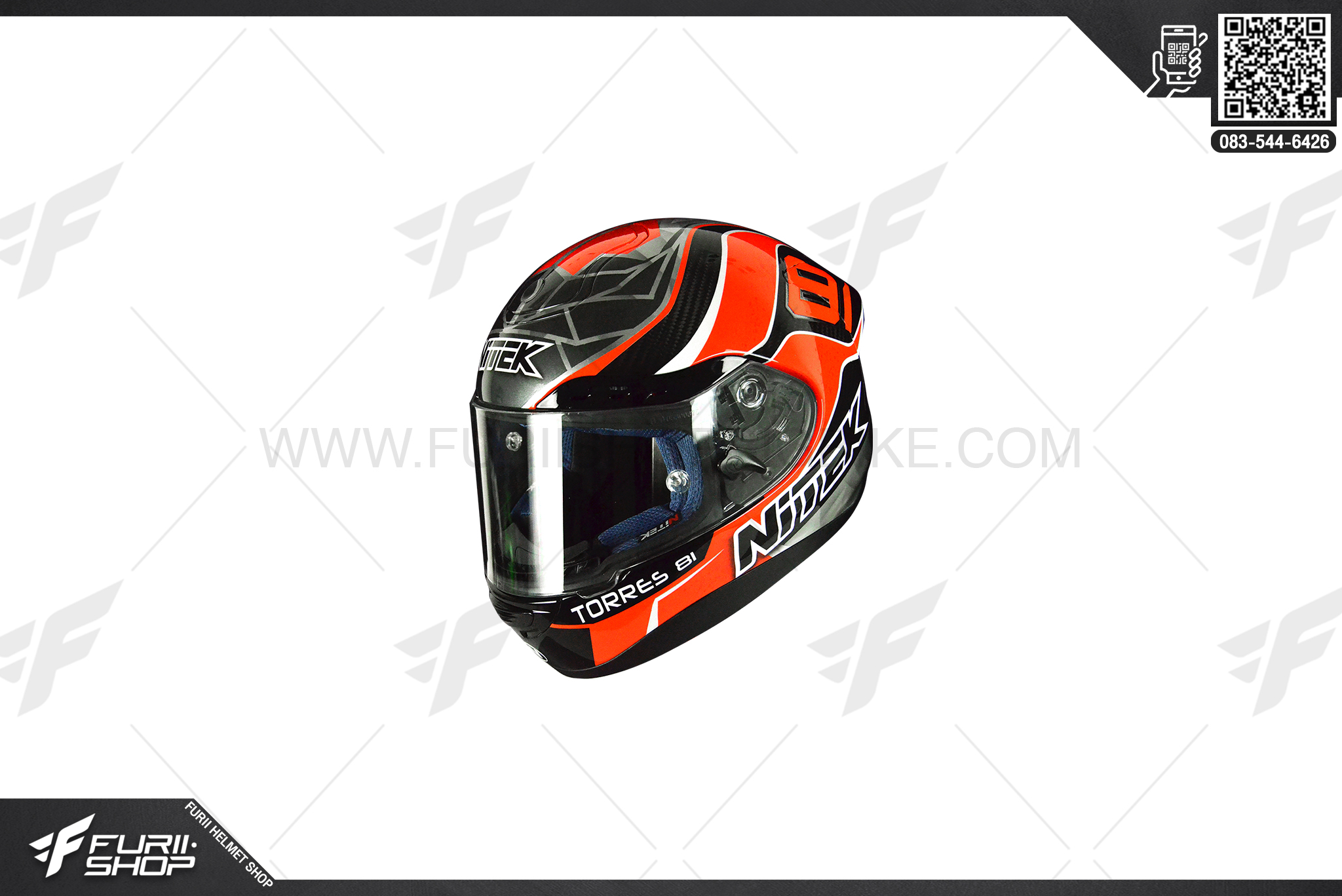 หมวกกันน็อค NITEK torres 2016 12K