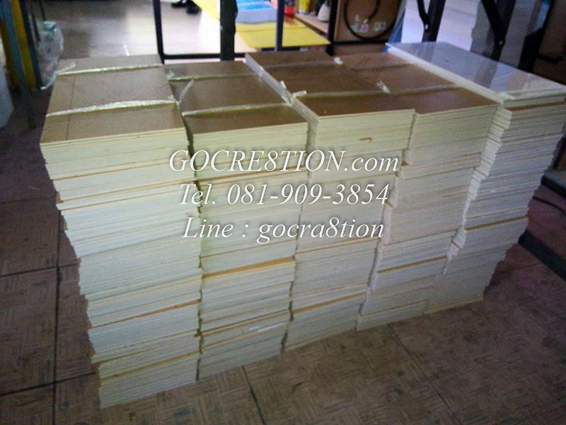 งาน อะคริลิค แปรรูป ตามแบบ April 2018 by GO CREATION