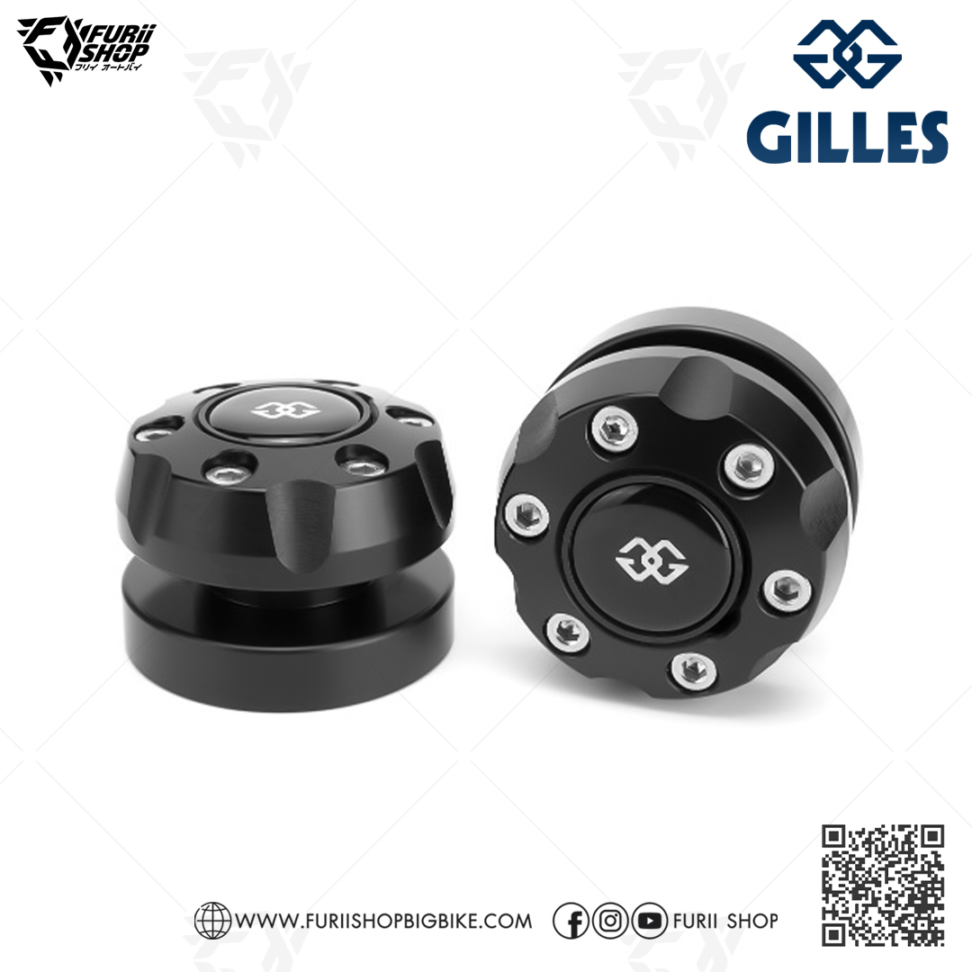กันล้มหน้าสปริง Gilles tooling Front Axle Protector : for BMW S1000R Naked 2017-2018