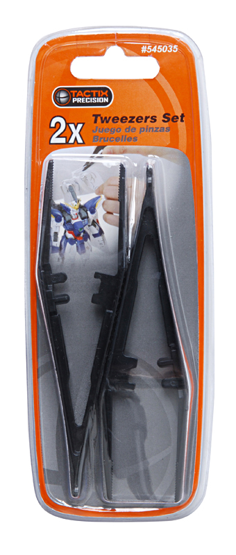ที่หนีบ Precision 545035 PVC TACTIX 2ตัวชุด