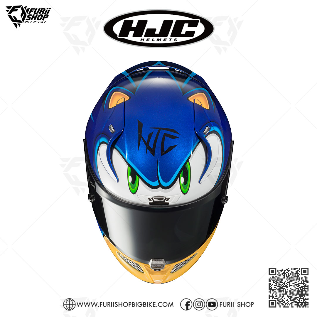 หมวกกันน็อคเต็มใบ HJC RPHA11 : SONIC SAGA MC2