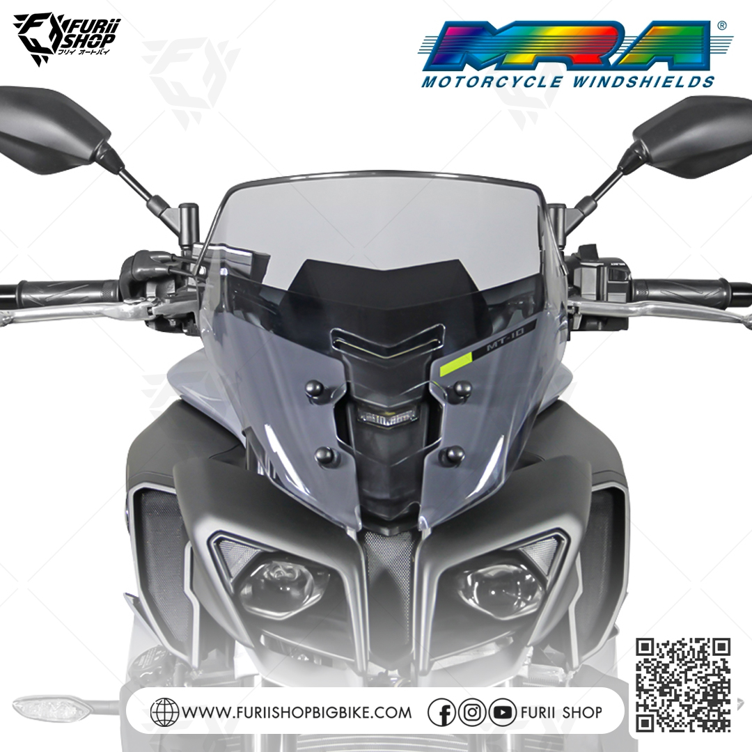 ชิลด์ MRA Windshield NS : for Yamaha MT10 2017-2021