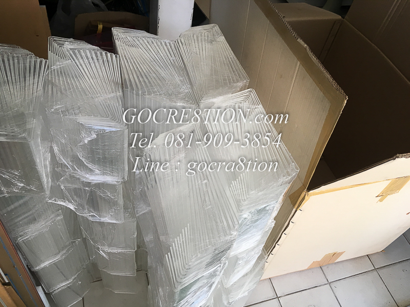 งาน อะคริลิค แปรรูป ตามแบบ April 2018 by GO CREATION