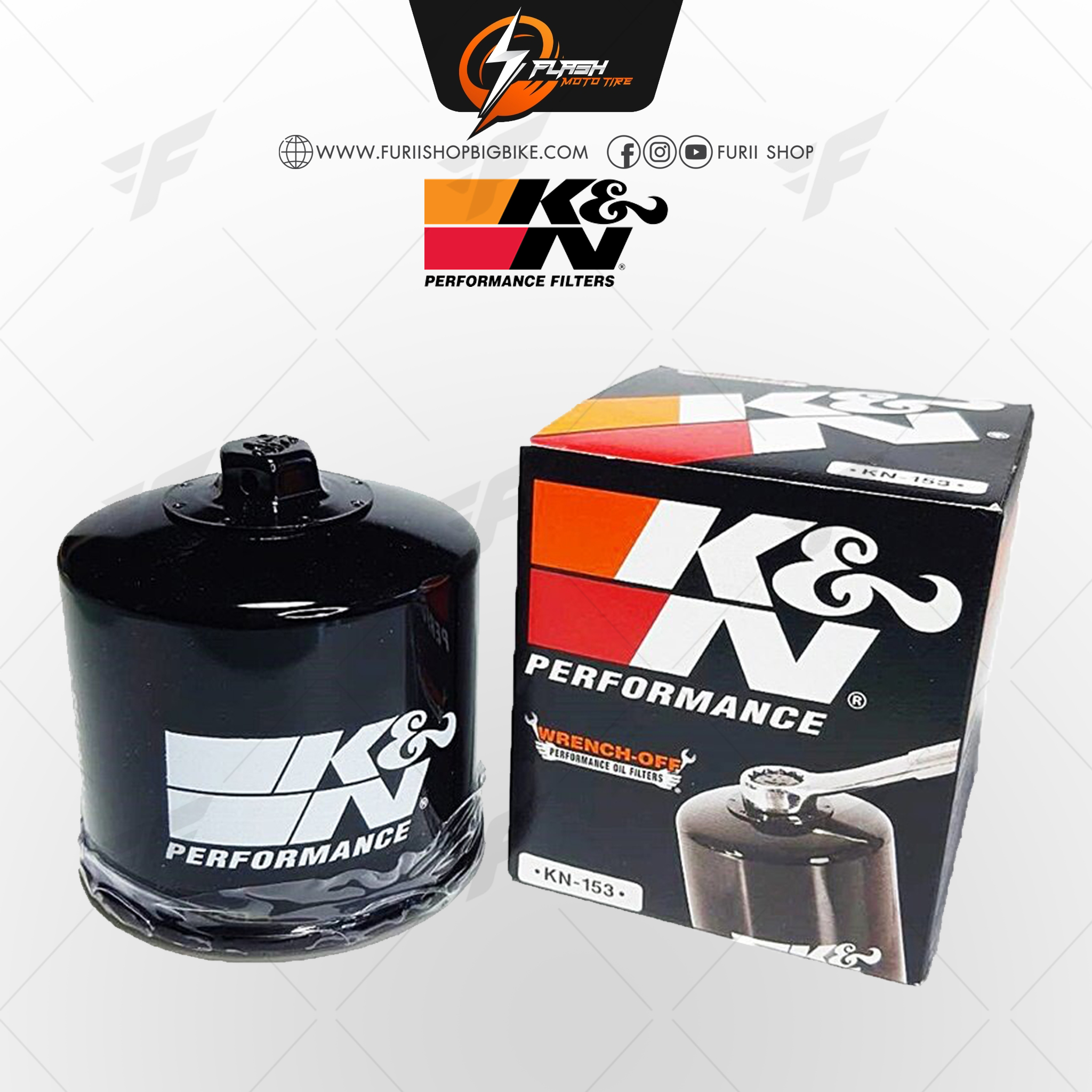 กรองน้ำมันเครื่อง K&N FOR DUCATI สำหรับมอเตอร์ไซค์ บิ๊กไบค์