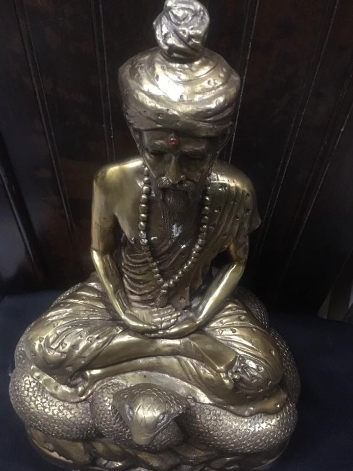 ปู่ฤาษีตาไฟ ทองเหลือง หน้าตัก 5 และ 7 นิ้ว