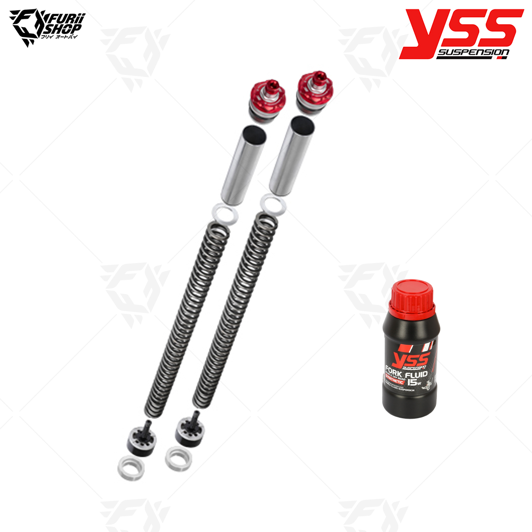 ชุดอัพเกรดโช๊คหน้า YSS FORK UPGRADE KIT (Y-FCM30-KIT-04-005) : for YAMAHA YZF-R15 '14-'16