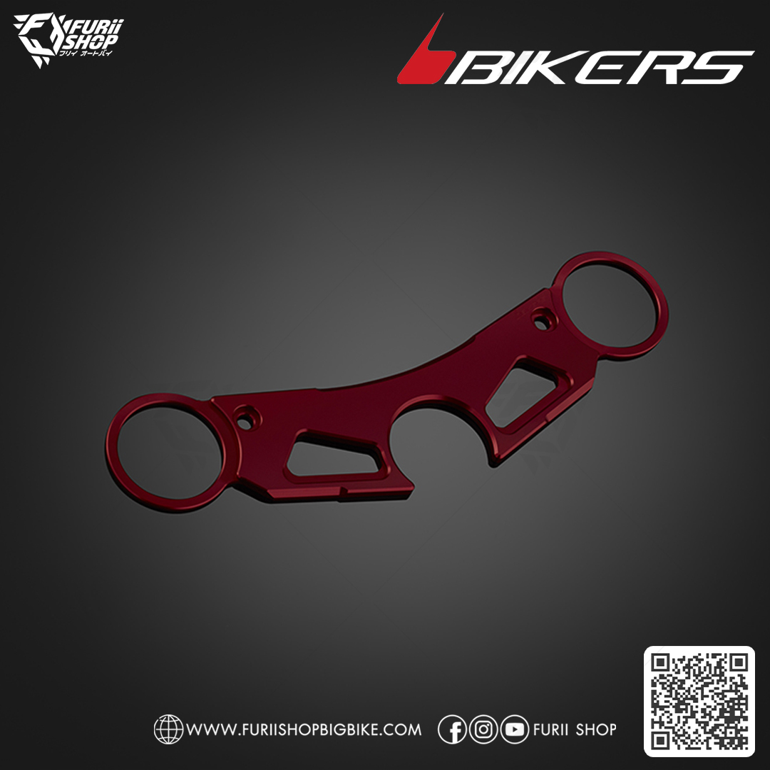 แผ่นสเกลปิดแผงคอ (Y0168) Bikers Holder Fork Upper Scale Plate : for Yamaha YZF-R3 2015-2018
