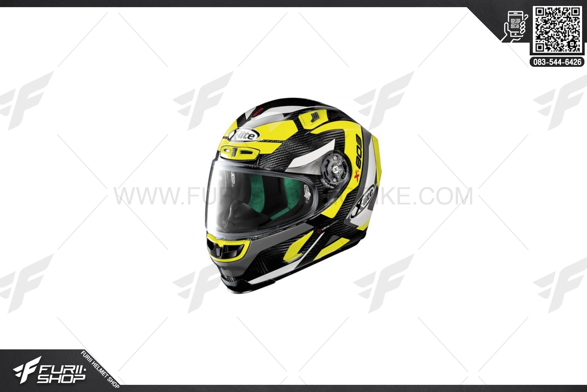 หมวกกันน็อค X-LITE X-803 UT Mastery Yellow (43)
