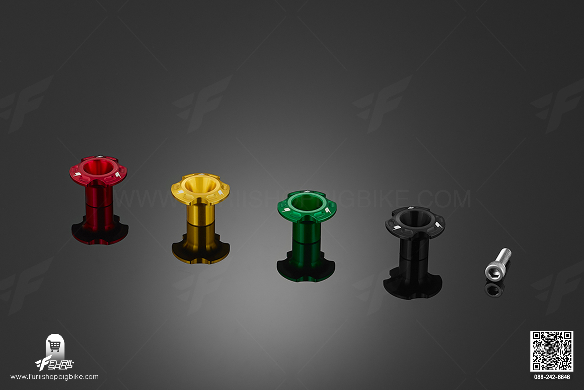 ถ้วยแต่ง ความโตรู M6 (Customize Washer M6) Bikers Kawasaki Z125